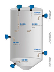 Применение ротационного сигнализатора уровня RN 4001