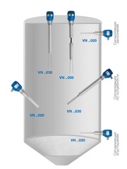 Применение вибрационного сигнализатора уровня VN 2030